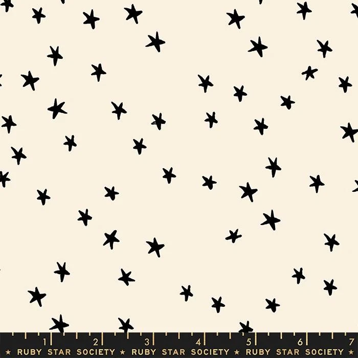 Natural Starry 108" fabric by Moda, RS4111 35, Ruby Star Society, wide fabric - Image 1 of 1