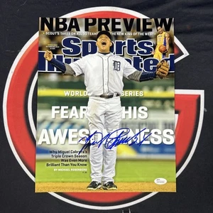 Miguel Cabrera Autographed Detroit Tigers 11x14 Photo Signed JSA COA - Picture 1 of 3