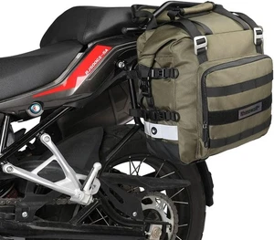 Rhinowalk Motorcycle Saddlebag Waterproof Motor Luggage Green 20L, 20L  - Foto 1 di 9