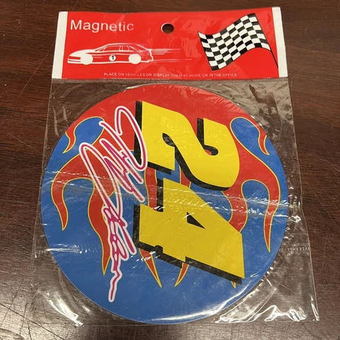 NASCAR Jeff Gordon Refrigerator, Tool Box, Vehicle, Magnet blue Flames Cover