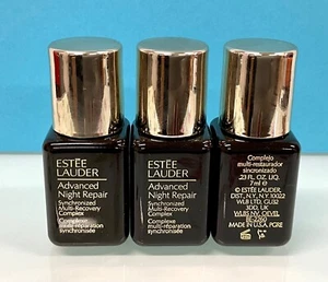 Lote de 3 Sueros Reparadores Nocturnos Avanzados Estee Lauder .24oz/7ml Valor $50 Auténticos - Imagen 1 de 1