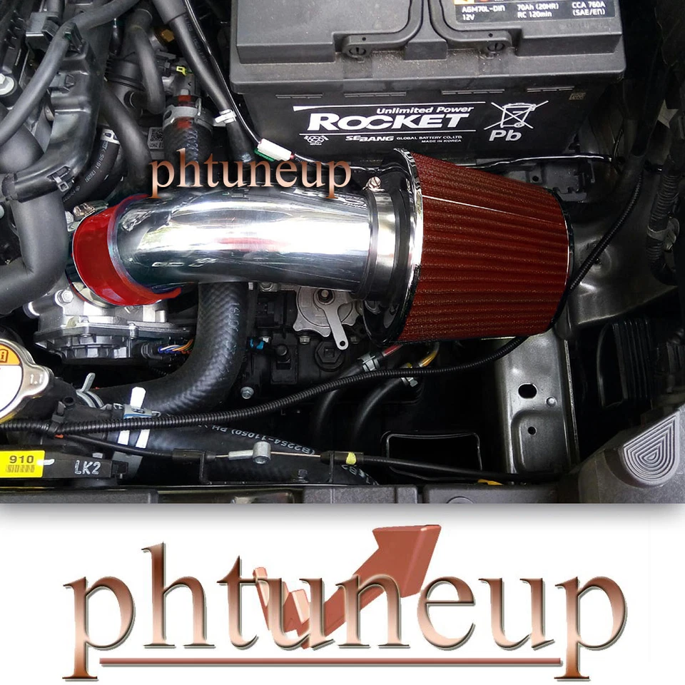 KIT DE ADMISIÓN DE AIRE ROJO SISTEMA para motor KIA SOUL 2.0 2.0L l4 2016 2017 Foto 1 de 1