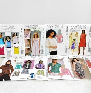 Lote de 8 patrones de costura para mujer Misses talla 14-20 chaqueta vestido falda tops - Imagen 1 de 9