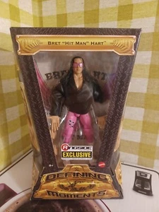 BRET HART WWE DEFINIERENDE MOMENTE FIGUR WWF AEW LJN WCW HASBRO MOC AWA REMCO ELITE - Bild 1 von 8