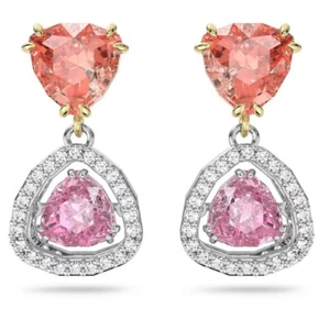 NWB Swarovski Millenia Drop Earrings Multicolored, Mixed Metal Finish- 5619496 - Picture 1 of 6