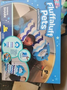 NEW! As Seen on TV Happy Nappers Fluffaluffs Shark Pillow - Picture 1 of 2