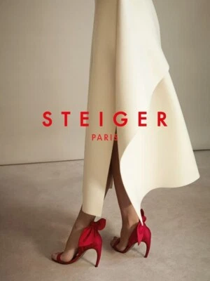 $900 WALTER STEIGER CONVEX HEEL MESH LEATHER BOOT PLATFORM BACK ZIP HOT SEXY 41 - Image 1 of 4