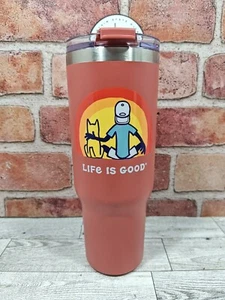 Life Is Good Rocket & Jake Sunset Edelstahl Thermobecher Tasse Neu 32 Unzen - Bild 1 von 9