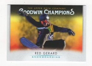 2021 UPPER DECK GOODWIN CHAMPIONS RED GERARD SNOWBOARDING #84 - Picture 1 of 8