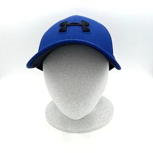 Under Armour 6493880 UA Men's Blitzing HeatGear® Blue Stretch Fit Cap XL/XXL - Picture 1 of 8
