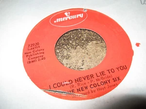 THE NEW COLONY SIX I Could Never Lie to You / Just Feel Worse 45 MERCURY VG++ - Picture 1 of 2