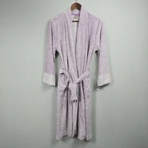 NEW N NATORI Women Nirvana Robe Small Pastel Purple Brushed Terry Cozy Comfy NWT - Picture 1 of 12