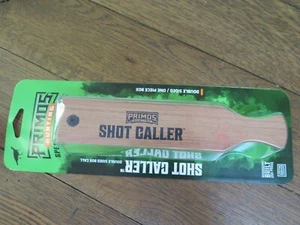 NUEVO Primos Caza Tiro Llamador Doble Cara Una Pieza Caja Turquía Llamar Hecho en EE. UU. - Imagen 1 de 3