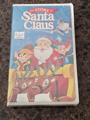 BRAND NEW Story Of Santa Claus (VHS; 1996) RARE Sealed OOP *SEE NOTE* - Image 1 of 3