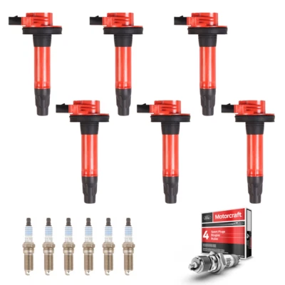 Bobina de encendido Energy y bujía Motorcraft Platinum para Ford Fusion UF553 Foto 1 de 4