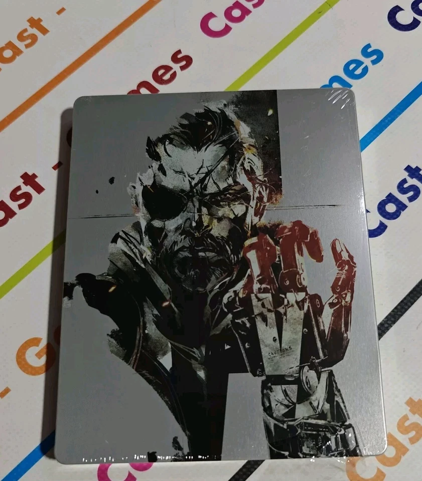 KONAMI METAL GEAR SOLID V PHANTOM PAIN STEELBOOK NUOVO PS4 XBOX ONE NEW SEALED