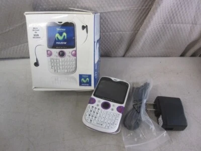Vintage Alcatel OT-802A Movistar 2GB GSM Quadband Full QWERTY Phone - Open Box - Image 1 of 4