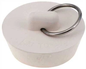 Proplus 8055 DUO FIT STOPPER, 1-1/8 IN. TO 1-1/4 IN White - Picture 1 of 1