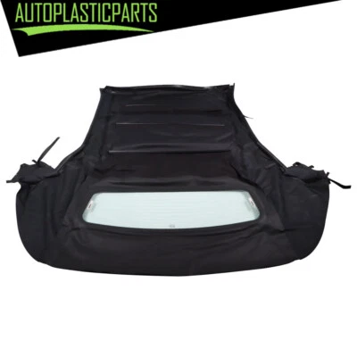 Convertible Soft Top For 2005 2006 2007-2014 Ford Mustang Black Vinyl New Foto 1 de 4