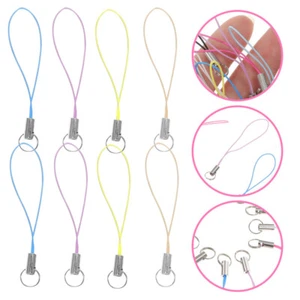 100 Pcs Doll Figure Pendant Wrist Strap Lanyard Cell Phone Holder - Photo 1/11