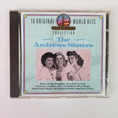 CD The Andrews Sisters Boogie Woogie Bugle Boy Rum e Coca Cola Johnny Johnny - Imagem 1 de 4
