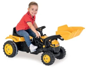 AMIGO Pilsan Active trettraktor mit Frontlader gelb/schwarz - Bild 1 von 3