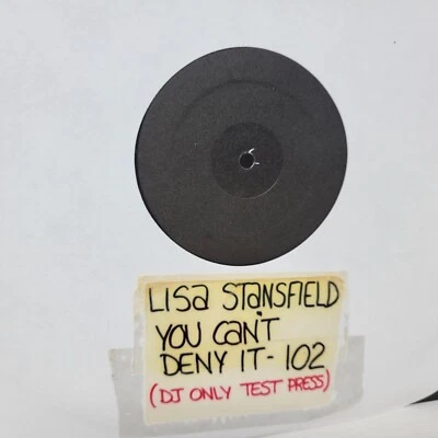 Lisa Stansfield You Can't Deny It Test Press 12" Vinyl Record Single - Image 1 of 4