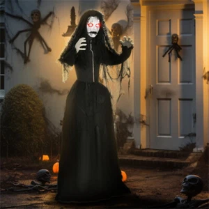 Spooky Halloween Decorations Indoor Outdoor Haunted House Party Decor - Picture 1 of 8