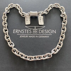 Ernstes Design Ankerkette K142 neu UVP 119.- mit Wechselhülse AN455 UVP 38.- - Bild 1 von 3