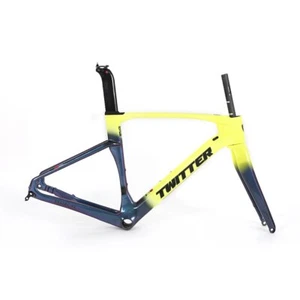 700*40C Carbon Fiber Road Bike Frameset BB86 Disc Brake Gravel Bicycle Frame - Picture 1 of 30