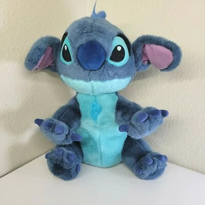 Disney store HTF Lilo & Stitch as a Dog plush 14"  Blue Alien Floppy Ears - Picture 1 of 6