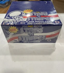 Stars N Stripes 1990 primera edición fútbol caja sellada de fábrica - Imagen 1 de 3