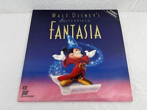 Walt Disney Masterpiece FANTASIA Laserdisc LD 1991 Mickey Mouse Home Video