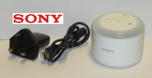 Altavoz Bluetooth inalámbrico portátil recargable Sony BSP10 en blanco - Imagen 1 de 4