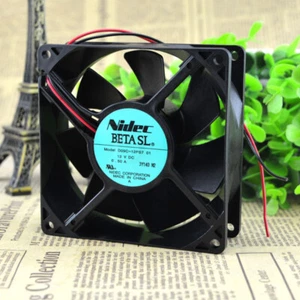 Nidec D09C-12PS7 12V 0.50A 9CM 9032 Chassis Cooling Industrial Fan - Picture 1 of 5