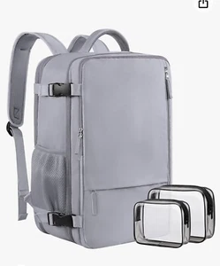 Sinaliy Travel Hiking Backpack Personal Item Size Airline Approved Multi-Pockets - Picture 1 of 7