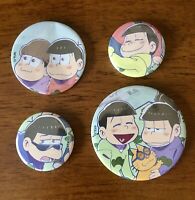Anime Osomatsu San Metal Badge Pin Button 7-11 Acrylic Strap Ita Bag