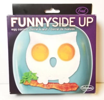 Fred Original OWL GIVE A HOOT- MAKE EGGS CUTE Funny Side Up NEW NIB - Image 1 of 2