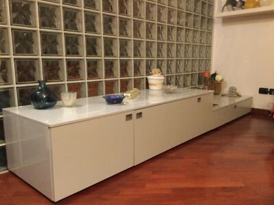 Madia LEMA Design Moderno Grigio Perla - Immagine 1 di 3