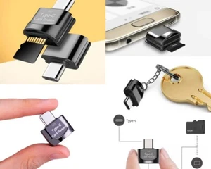 Card Reader USB 3.0 SD/Micro SD TF OTG Smart Memory Card Reade Type C Adapter - Picture 1 of 9