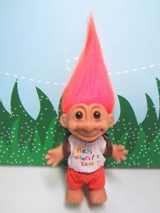 HEY, WHAT'S FOR LUNCH BOY con ZAINO REESES & HERSHEY - 5" Russ Troll Doll - NUOVO - Foto 1 di 5