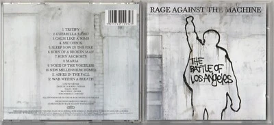 ✪ RAGE AGAINST THE MACHINE - THE BATTLE OF LOS ANGELES, Epic 1999 - 491993 2 CD - Bild 1 von 3