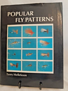 VTG 1977 Popular Fly Patterns Hellekson Fly Fishing Hatches Dry Wet Steelhead Ny - Imagen 1 de 14