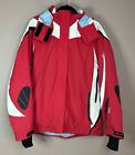 Rodeo Ski Jacket Women’s Size 18-20 UK Red White Winter Snow Coat Recco System