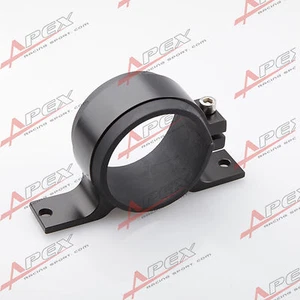 52mm ID Fuel Pump Bracket Anodised Single Billet Aluminum Filter Clamp Cradle - Picture 1 of 4