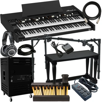 Órgano de rueda digital Viscount Legend SOUL 261 - PAQUETE ULTRA negro Foto 1 de 3