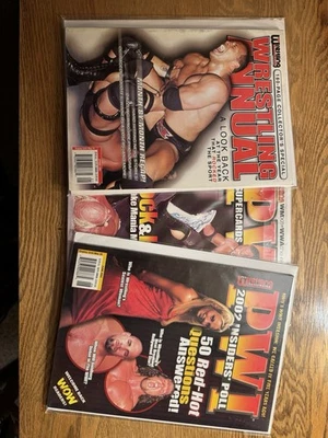 3 WWE Magazines PWI And PW Annual, Keibler, Hogan, The Rock - Image 1 of 4