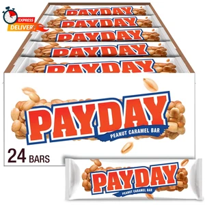 Payday Erdnuss-Karamell-Schokoriegel, 1,85 Unzen (24 Stück) - Bild 1 von 7
