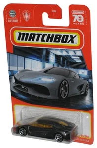 Matchbox Metal 2021 Koenigsegg Gemera Dark Gray Toy Car 45/100 - Picture 1 of 1