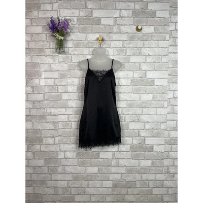 Nuevo con etiquetas Material Girl Providence Slip Caviar Negro Foto 1 de 4